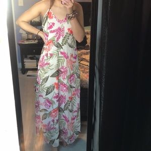 Floral maxi dress